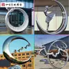 Fabricante de Esculturas de Espejo Grandes de Acero Inoxidable Personaliza Esculturas de Fuentes de Agua de Acero Inoxidable para Oficinas de Ventas Residenciales y Arte de Agua Corriente