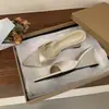 Encuentro de Primera Temporada Sandalias de Tacón Alto Puntiagudas para Mujer 2026 Nuevas Chanclas de Playa de Verano Chanclas de Una Correa Zapatos de Mujer Diseño de Nicho
