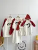 Celebridade da internet Primavera e Outono Novo estilo coreano roupas para pais e filhos uma família de três feminino Suéter com capuz esportivo feminino Vestido estilo Chanel