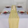 Caminho de mesa bali vermelho de Ano Novo, mesa de sobremesas para festa de casamento, toalha de mesa longa torcida, decoração com atmosfera de Natal