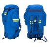 Atacado de fábrica mochila de resgate ao ar livre cor azul chama emergência de vida resgate transporte grande capacidade à prova d'água tecido Oxford