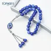 Pulseras de Rosario Tasbih Árabes Afganos de Lujo 33 Piedras Anti-Ónix Transfronterizas