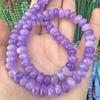 5x 8mm turmalina água-marinha ametista lavanda cor calcedônia contas ábaco contas soltas contas roda diy atacado
