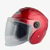 [Personalizado] Casco de Motocicleta, Medio Casco para Vehículo Eléctrico, Casco con Protección Solar y Antivaho, Casco Cálido para Todas las Estaciones para Hombres y Mujeres
