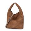 Bolsa Artesanal de Nicho Nova 2025, Bolsa Versátil para Sogra, Cesta de Legumes Texturizada de Ombro Axila, Bolsa Balde