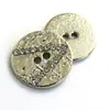 Botones de Aleación Metálica de Dos Agujeros y Cuatro Agujeros Cosidos a Mano Botones de Diamante de Dos Agujeros para Abrigo Cortavientos Cárdigan de Hombres y Mujeres Botones de Pedrería