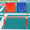 Marcador de Baloncesto para Jardín de Infancia Soporte de Piso para Marcador de Fútbol Volteable Voleibol Tenis de Mesa Deportes al Aire Libre Puntos