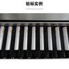 El fabricante suministra una etiquetadora horizontal totalmente automática para botellas redondas, viales de líquidos orales y tubos de lápiz labial.