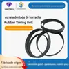 Correias Dentadas de PU de Alta Qualidade em Estoque, Correias Dentadas de Poliuretano Altamente Resistentes ao Desgaste, Modelos Completos, Entrega Rápida