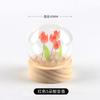 Los fabricantes suministran luz nocturna de tulipán adornos creativos adornos regalos de cumpleaños para niñas novias lámpara de ambiente