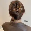 Pinza para el Cabello Retorcida Minimalista y Elegante Modelo Nuevo 2025, Pasador de Alto Nivel Estilo Maillard para Mujeres, Accesorio para el Cabello en la Parte Posterior de la Cabeza