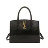Bolso de Mujer Maduro y Elegante para el Trabajo y los Desplazamientos, Bolso de Mano Versátil de Color Sólido, Bolso de Hombro, Bolso Cruzado, Bolso Tote Simple de Alta Calidad