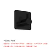 Gancho individual adhesivo de acero inoxidable 304 para Amazon transfronterizo, gancho de metal creativo para montaje en pared, sin taladro, gancho adhesivo para ropa sin dejar rastro