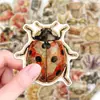Compra directa transfronteriza de 50 pegatinas para agenda estilo vintage para decoración creativa de cuadernos y fundas de teléfono pegatinas de material DIY