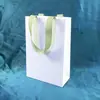 Bolsa de joyería simple de fábrica, bolsa de papel para joyería, bolsa de regalo, bolsa de regalo de papel especial, en stock, venta al por mayor