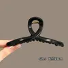 Pinza para el pelo de estrella con garra y estampado de leopardo estilo retro, dulce y fresca, para recogidos, pinza de acetato de gato y tiburón, accesorio de pelo elegante en forma de corazón