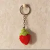 Te envío una florecita roja, tejida a mano con hilo, ramo de un solo tallo, regalo creativo para el Día de San Valentín y el Día de la Mujer, producto terminado