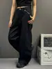 Pantalones cargo casuales urbanos de bajo curvo para hombres y mujeres, estilo American high street, jeans geniales y elegantes de pierna ancha que estilizan