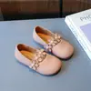 Estilo Fada Floral com Sapatos de Salto Único Femininos 2026 Outono Sapatos Mary Jane Novos Estilosos Versáteis Mocasins Planos