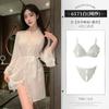 Feimu Sombras Cetim Renda Pijama Roupão ZY6171 Roupa Íntima Sexy Casa Sexy Sombras Puras Perspectiva