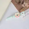 Lindo pasador de acrílico para cachorro de doble capa y pelo largo, pasador de estilo de niña de dibujos animados suave y adorable para flequillo lateral, accesorio para el cabello al por mayor