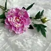 Flor de peonía de simulación muebles de sala de estar peonía peonía flores decorativas adornos florales chinos accesorios de fotografía flores artificiales venta al por mayor