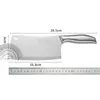 Cuchillo de Cocina de Acero Inoxidable Yangjiang Cuchillo de Chef Afilado Cuchillo para Cortar Huesos y Rebanar Cuchillo de Doble Propósito Venta al por Mayor Asakh-No.948