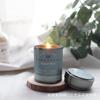 Vela de Aromaterapia Tapete de Madera de Pino Ampliando Piedra de Aromaterapia Base de Yeso Tapete Creativo Posavasos para Velas Adornos Accesorios para el Hogar