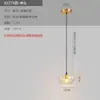 Luminária de Mesa Criativa Nórdica para Quarto Luminária de Cabeceira Designer Celebridade da Internet Ins Pós-Moderna Minimalista Luminária para Sala de Jantar Luminária Pendente de Cabeça Única Luxo Leve
