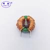 Inductor de modo común T16 * 9*8 L:Bobina inductora de anillo magnético de 25mH 4A 0.5 línea borde de división alrededor placa de partición central