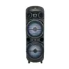 Altavoces Portátiles Dobles de 8 Pulgadas y 10W para Ejercicio Matutino y Enseñanza, Conexión Bluetooth Estable, con Micrófono con Cable