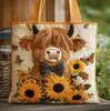 Bolso de Mano con Estampado de Moda Trendy para Mujer Bolso de Hombro Tela Oxford 600D Nuevo Producto Transfronterizo Temu Amazon