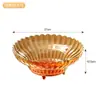 Plato de Frutas Elegante y de Lujo para Uso Doméstico, Bandeja para Snacks, Bandeja de Almacenamiento, Plato para Pasteles, Bandeja para Cacahuates y Verduras, Bandeja para Servir