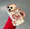 Funda Protectora Baifu con Borde Rojo para Pony, Adecuada para Teléfono Apple 17, iPhone 16 Pro Max, Huawei Mate 70, Honor