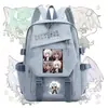 Mochila de mercancía del Dios Maligno Moran, mochila estilo anime 2D del equipo del hospital Wang Qing Han Yu para estudiantes hombres y mujeres, moderna