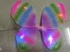 Nova luz LED luminosa borboleta asas brinquedo infantil tenda atacado Novo tamanho pequeno mais asas de luz coloridas
