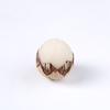 Raíz de Bodhi Blanca Natural tallada con cuentas de cuero de Loto cuentas sueltas para pulsera/colgante DIY accesorios para joyería venta al por mayor