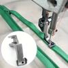 Nuevo Prensatelas Ajustable para Cremallera Invisible T69 Pie de Prensatelas para Máquina de Coser Plana de Aguja Única Prensatelas para Cremallera Prensatelas Auxiliar para Coser Cremalleras