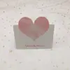 Tarjeta de felicitación para el Día de San Valentín Tarjeta posventa coreana Tarjeta de Navidad Tarjeta de agradecimiento para cumpleaños y festividades en stock al por mayor