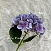 Arranjo de envelope de casamento de casamento roxo sonho de flor artificial roxo claro estrada chumbo fileira casa adereços