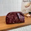 Primavera 2026 Novo Design de Nicho Moda Rebite Elegante Plissado Alta Qualidade Versátil Clutch Bolsa Envelope