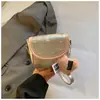 Moda Trendy Primavera 2026 Bolso Pequeño Cuadrado Casual Simple Texturizado Nicho Elegante Bolso de Hombro Cruzado para Mujer