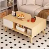 Mesa de Centro Sala de Estar Hogar Sofá Simple Moderno Apartamento Mesa de Centro Apartamento Pequeño Habitación de Alquiler Uso Nuevo Dormitorio Mesa Pequeña