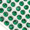 Decorações de Nail Art Esmeralda, Strass com Base Pontuda, Corações Octogonais Irregulares em Formato de Coração, Strass Deslumbrantes em Formato de Ovo de Pombo, Strass para Nail Art no Atacado