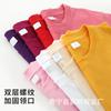 Camiseta holgada de cuello redondo para niños y niñas, de manga corta, peinada CVC, de verano de 180 g, con logotipo, venta al por mayor