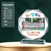 Moldura de Foto de Cristal Quente Mesa Foto Personalização Jardim de Infância Início Ensino Médio Temporada de Formatura para Enviar Alunos Troféu de Madeira Medalha