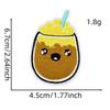 Stickers de Tela para Comida Lindos Graffiti Bordados Vaso de Agua Tronco Planchado Pegatinas Decorativas Transfronterizas Dibujos Animados Hamburguesa Helado Pegatinas