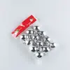 Bola de Natal brilhante de 3cm transfronteiriça Amazon decorações de árvore de Natal bola de Natal elétrica ferry 12 Pacotes atacado no local