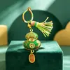 Estilo Étnico Chinês Brocado Song Ornamento de Cabacinha Pingente de Chaveiro Artesanato Decoração Presente Decorativo de Alto Padrão Venda por Atacado