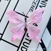 Borboleta Biônica Estilo Ins Adereços de Foto Borboleta Artificial Flor Acessórios de Cabelo para Caderno Retro Parede de Flores DIY Material de Paisagismo